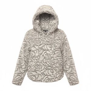 1XL Knapp Studio Rose Textured Hoodie